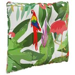 vidaXL Coussin de canapé d'extérieur 3 Pièces coloré Polyester