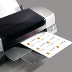 Etui 600 Cartes de Visite Imprimables et Prédécoupées 8 5 X 5 5 cm 200g Blanc SIGEL