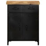 vidaXL Buffet 55x30x71 cm bois massif de manguier