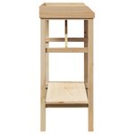 vidaXL Table de jardin pour rempoter 75x40x90 cm en pin massif