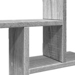 vidaXL Étagères murales 2Pièces sonoma gris 50x12x50 cm bois d'ingénierie