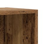 vidaXL Meubles TV - 4 pièces en bois ancien - 37 x 35 x 37 cm - Bois aggloméré