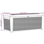 Keter Boîte de rangement de jardin Sumatra 511 L