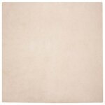 vidaXL Tapis en Fourrure Synthétique de Lapin Olite Taupe 120 x 120 cm
