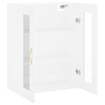 vidaXL Armoire murale blanc 69 5x34x90 cm