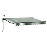 vidaXL Auvent rétractable électrique 3 5 x 2 5 m