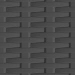 vidaXL Armoire en plastique 68x39x92 cm Design de rotin