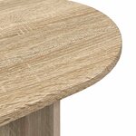 vidaXL Table console Chêne Sonoma 100 x 39 5 x 75 cm Bois d'ingénierie