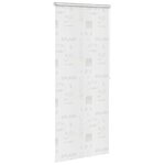 vidaXL Store roulant de douche 80x240 cm Éclaboussures