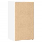 vidaXL Buffet blanc 50x42 5x93 cm bois d'ingénierie