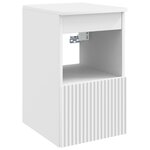 vidaXL Armoire de salle de bain Blanc 30 x 41 x 50 cm