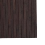 vidaXL Cloison de séparation marron foncé 165x800 cm bambou