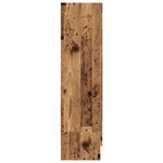 vidaXL Bibliothèque vieux bois 82 5x30 5x115 cm bois d'ingénierie