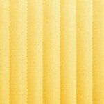 vidaXL Chaises à manger lot de 2 jaune tissu
