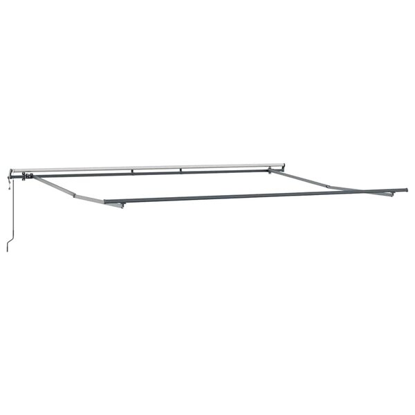 vidaXL Auvent Anthracite 4 × 3 m Métal