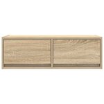 vidaXL Meubles TV 2 Pièces chêne sonoma 80x31x25 5 cm bois d'ingénierie