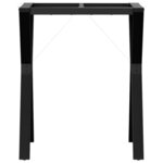 vidaXL Pieds de table à manger cadre en Y 60x50x73 cm acier