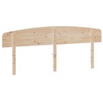 vidaXL Tête de lit 180 cm bois massif de pin