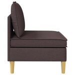 vidaXL Sofa avec rangement Tissu