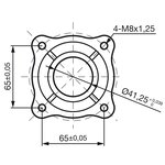 vidaXL Moteur à essence 6 5 CH 4 8 kW Noir