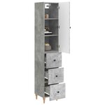 vidaXL Ensemble de Meubles 2 Pièces 33 x 34 5 x 90 cm Bois d'ingénierie