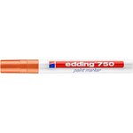 Marqueur Peinture 750 Orange Pointe Moyenne 2-4 mm x 5 EDDING