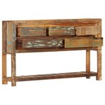 vidaXL Buffet 120x30x75 cm Bois de récupération solide