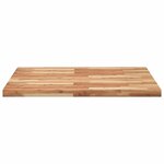 vidaXL Dessus de table carré 90x90x4 cm bois massif d'acacia