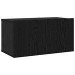vidaXL Ensemble meuble TV 4 Pièces Chêne noir Moyen 30.5 x 30 x 60 cm