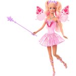 Mattel JCP76 - Barbie Fée Ailes et tenue changement de couleur