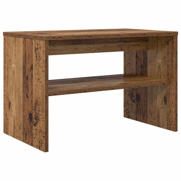 vidaXL Meuble TV Bois ancien 60 x 35 x 40 cm Bois d'ingénierie