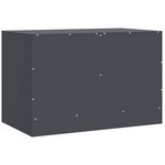 vidaXL Meubles TV 2 Pièces anthracite 67x39x44 cm acier