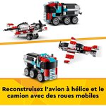 Lego 31146 - Le camion remorque avec hélicoptère