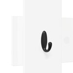 vidaXL Porte-manteau mural Blanc 60 x 3 x 82 cm Bois d'ingénierie