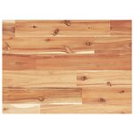 vidaXL Dessus de table rectangulaire 40x30x2 cm bois massif d'acacia