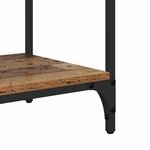 vidaXL Table console Bois Ancien 75 x 34 5 x 75 cm Bois d'ingénierie