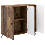 vidaXL Buffet Bois ancien 89 x 34 5 x 80 cm Bois d'ingénierie