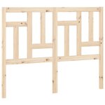 vidaXL Tête de lit 125 5x4x100 cm Bois massif de pin