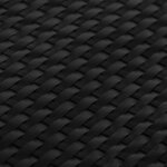 vidaXL Paravent de balcon noir 400x90 cm résine tressée
