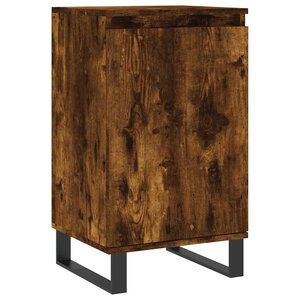vidaXL Buffet chêne fumé 40x35x70 cm bois d'ingénierie