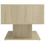 vidaXL Table basse chêne sonoma 103 5x50x44 5 cm bois d'ingénierie