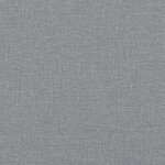 vidaXL Canapé 2 places avec oreillers gris clair 120 cm tissu