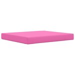 vidaXL Coussin de canapé d'extérieur 2 Pièces Rose Polyester