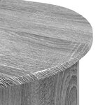 vidaXL Table basse Sonoma gris 100 x 50 x 40 cm Bois d'ingénierie