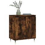 vidaXL Buffet Chêne fumé 60x35x70 cm Bois d'ingénierie