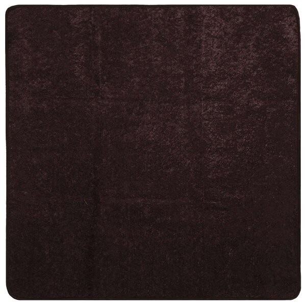 vidaXL Coureur de Tapis MARSA Anthracite 100 x 100 cm Polyester et PVC