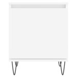 vidaXL Tables de chevet 2 Pièces blanc 40x30x50 cm bois d'ingénierie