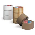 Ruban adhésif tesa 4120 pvc havane résistant  32 microns 50 mm x 100 m (lot de 36)