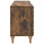 vidaXL Meuble TV 150 x 31 x 50 cm Chêne fumé Bois d'ingénierie