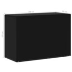 vidaXL Housse de meubles de jardin 6 œillets de barbecue 180x80x125 cm